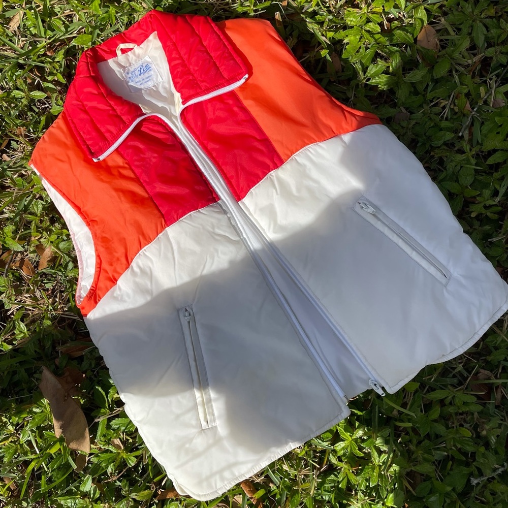Vintage Little Lisa Retro Puffer Vest